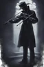 Placeholder: ghost of shadow Violinist, man, fantasy