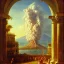 Placeholder:  Naples gulf style SCHOOL OF NAPLES SECOND HALF OF THE XIX CENTURY, VESUVIO, ERUPTION