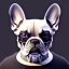 Placeholder: french bulldog from the future