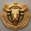 Placeholder: royal house symbol golden bull