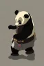 Placeholder: Panda in samurai armour