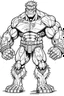 Placeholder: out line art of HULK super HIRO colouring pages with white background ,skech style ,full body. only use outline,mandala style,clean line art,white background,no shadow and clear and well outlined