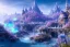 Placeholder: blue crystals dwellings of eldervale fleuri buganvillier rose, soleil,lac bleu, lumieres bleu,pont fleuri, cascade bleu