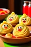 Placeholder: funny eatable momos