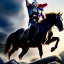 Placeholder: Ultra detailed fullbody Portrait in oil on canvas of Thor with asgardian armor riding a Horse,extremely detailed digital painting, extremely detailed face,crystal clear eyes, mystical colors ,perfectly centered image, perfect composition, rim light, beautiful lighting,masterpiece,8k, stunning scene, raytracing, anatomically correct, in the style of Steve Jung and robert e howard and Wizyakuza and Ohrai Noriyoshi and Simon Bisley and uncannyknack.