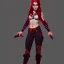 Placeholder: Full body Red hair halfling girl