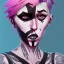 Placeholder: zef punk , portrait , creepy