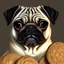 Placeholder: pug in a cookie