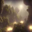 Placeholder: alien home planet, volumetric lighting, intricate detail, realistic, close up