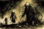 Placeholder: Liminal lovecraftian Abominations, by Stephen Gammell and Pejac and Jim Starlin, warm colors, stylish, unsettling horror art, vestiges of horror, dark shines war, guided by N(t)=N0​⋅e−kt