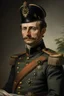 Placeholder: Portrait of Oliver Redfield as a lieutenant in the Prussian Army