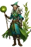 Placeholder: female grasslands earth genasi sorcerer dnd