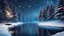 Placeholder: fir forrest scenery, heavy mist,valley,creek,forest,christmas lanterns,tree,,nature,night,snow,fir tree,high-quality photograph,zeiss prime lens, bokeh , high detail, smooth render, unreal engine 5, dust effect, vivid colors,night