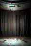 Placeholder: Bosch nightmares paint inf style an abandoned theater stage with roped curtains and damaged chairs ,insanely detailed octane render trending on artstation, 8k artistic photography, photorealistic concept art, soft natural volumetric cinematic perfect light, chiaroscuro, award-winning photograph, masterpiece, oil on canvas, Raphael, Caravaggio, Greg Rutkowski, people, beksinski, Giger