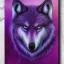 Placeholder: Purple wolf