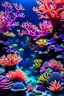 Placeholder: surreal neon coral reef