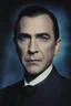 Placeholder: Bela Lugosi -- Blue eyes - full color - 32k, UHD, 1080p, 8 x 10, glossy professional quality digital photograph - dark foggy gradated background, historic, powerful, octane rendering, exquisite detail, 30 - megapixel, 4k, 85 - mm - lens, sharp - focus, intricately - detailed, long exposure time, f8, ISO 100, shutter - speed 1125, diffuse - back - lighting, ((skin details, high detailed skin texture)),