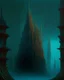 Placeholder: A vision of an city, in the style of dark fantasy art, intricate details, moody lighting, influenced by the works Zdzisław Beksiński, reflecting on the impermanence of humanity and the resilience of nature.