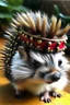 Placeholder: squirrel hedgehog mix pirate