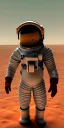 Placeholder: an astronaut in Mars, highly detailed, 3d render