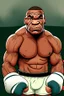 Placeholder: Mike Tyson American boxer ,cartoon 2d