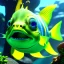 Placeholder: cute fish, 8k resolution, ultra hyperdetailed, Unreal Engine 5, very small details, realistic, normal colours, realistic lighting, complex 3d render, cinema 4d