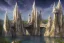 Placeholder: 12 moonscliff palace city seven towers fantasy canyon bridge 12 moons