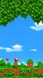 Placeholder: landscape sky like super mario 64