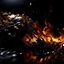 Placeholder: darkness macro photography, fire particles, dark tone, sharp focus, high contrast, 8k, incredible depth, depth of field, dramatic lighting, beautifully intricate details, clean environment