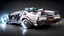 Placeholder: 3d rendering of a hyperrealistic “delorean”: Back to the future movie, side view, symetric, artstation: award-winning: professional portrait: fantastical: clarity: 16k: ultra quality: striking: brilliance: amazing depth: masterfully crafted.