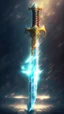 Placeholder: shining metal sword