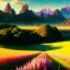 Placeholder: beautiful countryside with mountains, detailed gorgeous face, vaporwave aesthetic, synthwave, psychedelic, artstation, concept art, smooth, extremely sharp detail, finely tuned detail, ultra high definition, 8 k, unreal engine 5, ultra sharp focus, illustration, art by artgerm mary dimova, jim lee, greg rutkowski and alphonse mucha