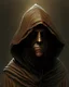 Placeholder: hooded monk