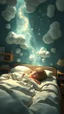 Placeholder: Sleeping and dreaming in an 3D