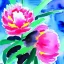 Placeholder: water color peony painting