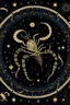 Placeholder: Scorpio surrounded by the moon and stars