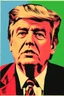 Placeholder: its the economy stupid in the style of warhol