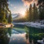 Placeholder: "Immerse your lens in the beauty of Nature Scenes. Capture the enchantment of a lush green forest, where sunlight filters through a canopy of leaves, creating a play of shadows and light. Explore the tranquil magic of a sunset or sunrise over a serene lake, with vibrant hues reflecting off the water's surface. Frame the majestic serenity of snow-covered mountains, where each peak wears a pristine blanket of snow. Transport your audience to the idyllic shores of tropical beaches, where palm trees