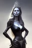 Placeholder: Brigitte Bardot as evil queen in black leather, leather, busty, cleavage, angry, stern look. character design by cory loftis, fenghua zhong, ryohei hase, ismail inceoglu and ruan jia. unreal engine 5, artistic lighting, highly detailed, photorealistic, fantasy.