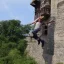 Placeholder: man falling from castle