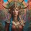 Placeholder: art by Patrick Woodroffe in the style of Salvador Dali, psychedelic colors,Scarlett Johannson as a Scandinavian elf warrior, in an elven kingdom, HD 4K ultra high resolution, photo-real accurate, cinematic volumetric lighting