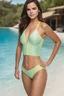 Placeholder: the actress Bailee Madison as a Sports Illustrated swimming suit model - 32k, UHD, glossy, professional quality 8 x 10, 35mm, studio photograph