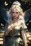 Placeholder: Violet hair, bronze, gold blonde hair , dark gold ,goldy,gold, Fairy wings,long hair,water lilies,dark fairy princess,nymph,elven crown,dragonflies,tiara,,gothic,glitter,rapunzel hair, very long hair, sparkle,night,fireflies,butterflies,orchids,dark gold,