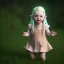 Placeholder: Galadriel toddler, full body, dramatic lighting, hyper realistic