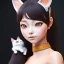 Placeholder: beautiful smooth realistic Japanese cat girl robot, full body and face, cat aye, extremely sharp detail, finely tuned detail, ultra high definition, 8 k, unreal engine 5, ultra sharp focus, accurate wings