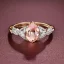 Placeholder: diamond and morganite ring, art noveau, filigree, floral, breathtaking, highly ornate, delicate, intricate, photorealistic, high fashion, fine jewellery, luxury, designer