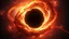 Placeholder: Intense worm Hole explosion in deep space. Wormhole apocalypse wipes out Universe. Worm-hole collision explodes in outer space. Epic galaxy with growing black hole. Cinematic interstellar