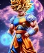 Placeholder: handsome goku, big muscles, shirtless, ying yang chest tattoo, soft light atmosphere, light effect，vaporwave colorful, concept art, smooth, extremely sharp detail, finely tuned detail, ultra high definition, 8 k, unreal engine 5, ultra sharp focus