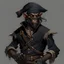 Placeholder: Dread Pirate Human-Monkeyman DnD Digital Art