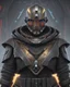 Placeholder: star wars bald male corellian jedi wearing gunmetal grey and black old republic armored flightsuit with gold and metallic red trim inside the jedi temple, centered head and shoulders portrait, hyperdetailed, dynamic lighting, hyperdetailed background, 8k resolution, volumetric lighting, light skin, fully symmetric details